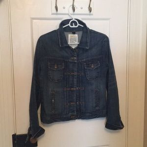 Dark wash small J. Crew jean jacket